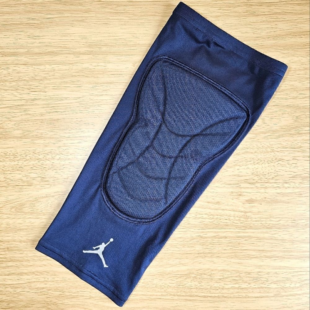 Air Jordan Nike Pro Hyperstrong Knee Shin Padded Sleeve Extra Large XL Blue Grey